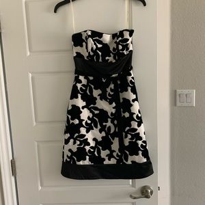 Black and White Dress